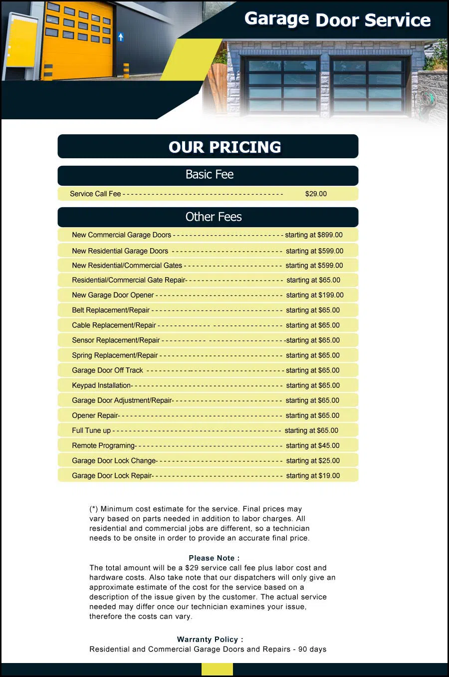 Garage Door & Opener Repairs Mansfield, TX 682-514-9995